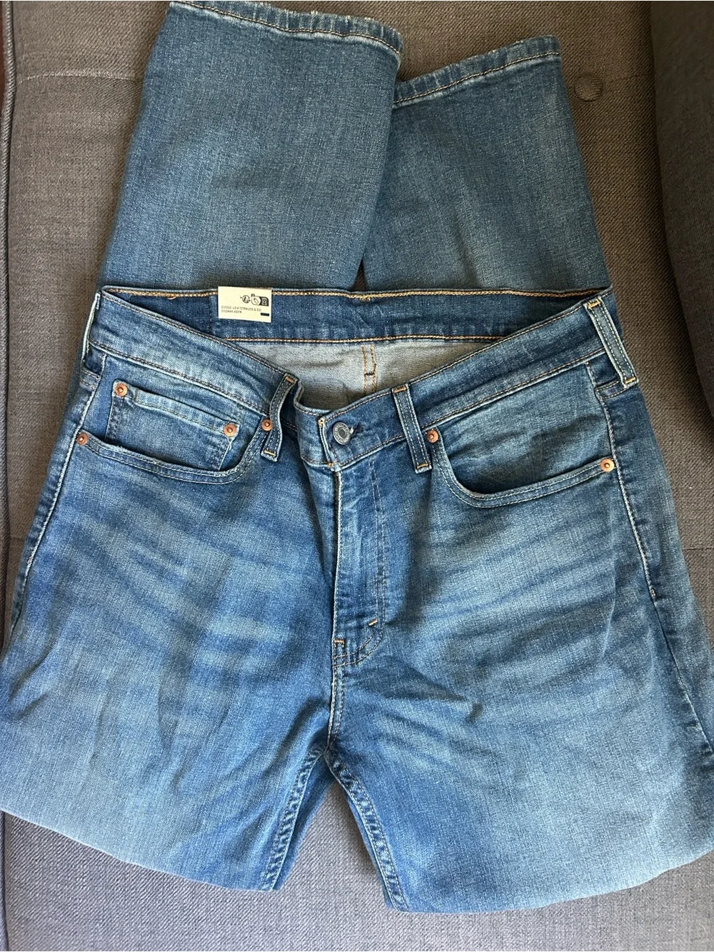 Levi's Men's Relaxed Straight Jeans - Light Blue Wash